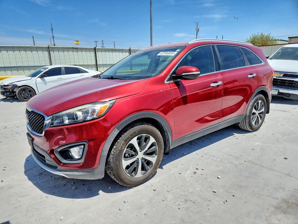 KIA SORENTO 2016 with VIN 5XYPH4A54GG157883 - Photo from auction