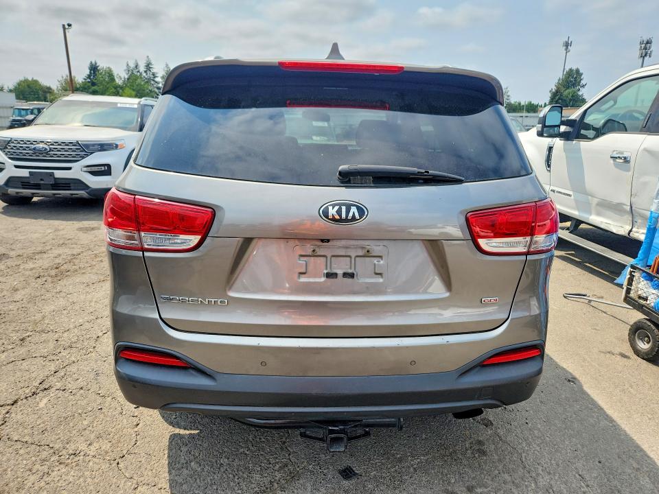 Photo 6 from auction – 2016 KIA SORENTO with VIN 5XYPGDA3XGG059989