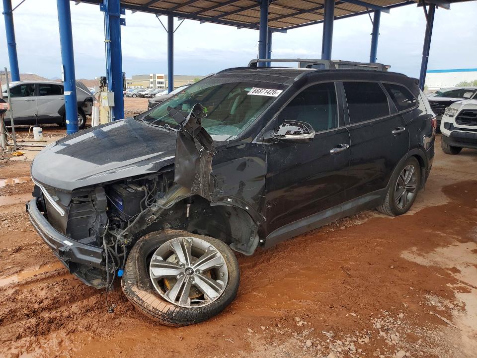 HYUNDAI SANTA FE 2014 with VIN KM8SR4HF6EU088014 - Photo from auction