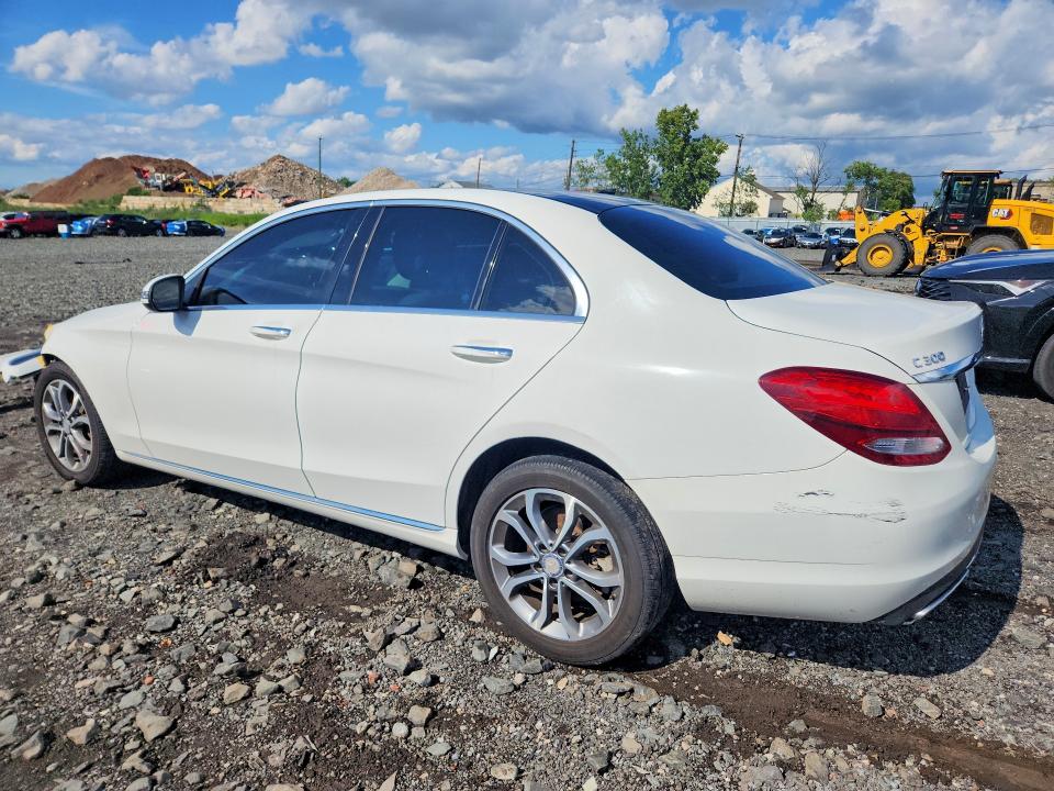 Photo 2 from auction – 2017 MERCEDES-BENZ C with VIN WDDWF4KB2HR285473