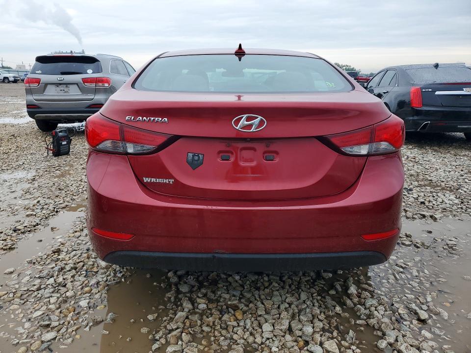 Photo 6 from auction – 2016 HYUNDAI ELANTRA with VIN 5NPDH4AE2GH683022