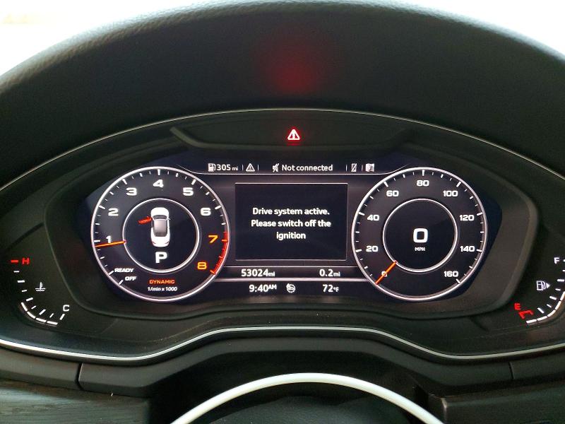 Photo 9 from auction – 2018 AUDI A5 with VIN WAUYNGF55JN005471