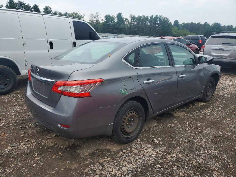 Photo 3 from auction – 2015 NISSAN SENTRA with VIN 3N1AB7AP4FY254668