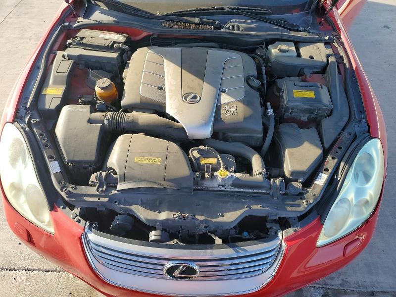 Photo 11 from auction – 2005 LEXUS SC with VIN JTHFN48Y650070850