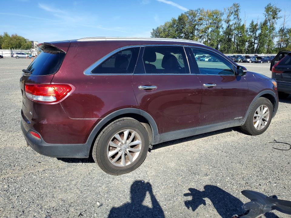 Photo 3 from auction – 2016 KIA SORENTO with VIN 5XYPGDA59GG161768