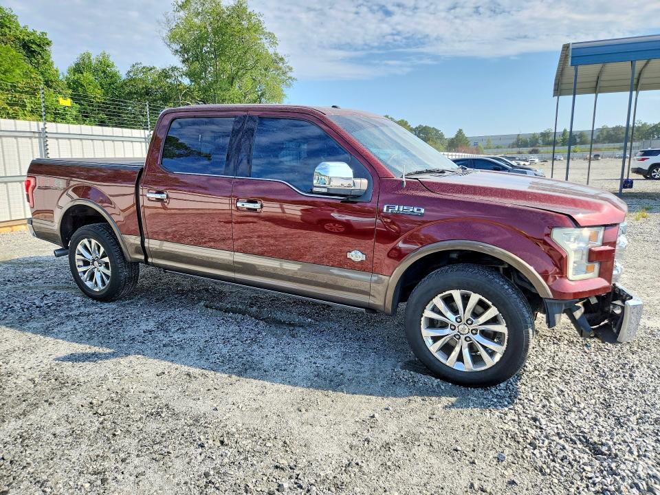 Photo 4 from auction – 2015 FORD F150 with VIN 1FTEW1EF9FFB47639