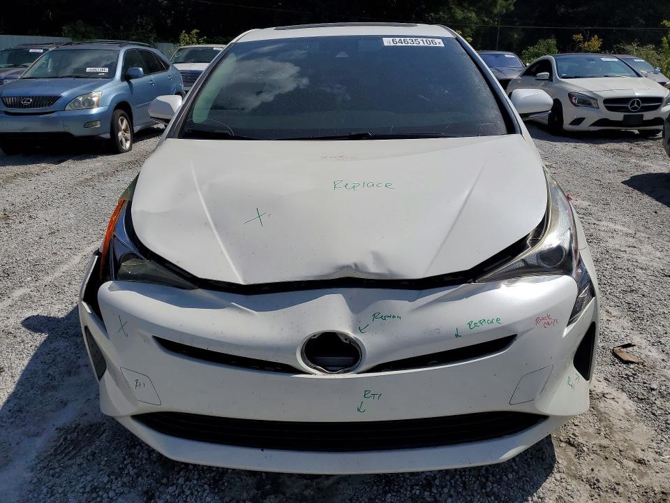 Photo 5 from auction – 2016 TOYOTA PRIUS with VIN JTDKARFU7G3022994