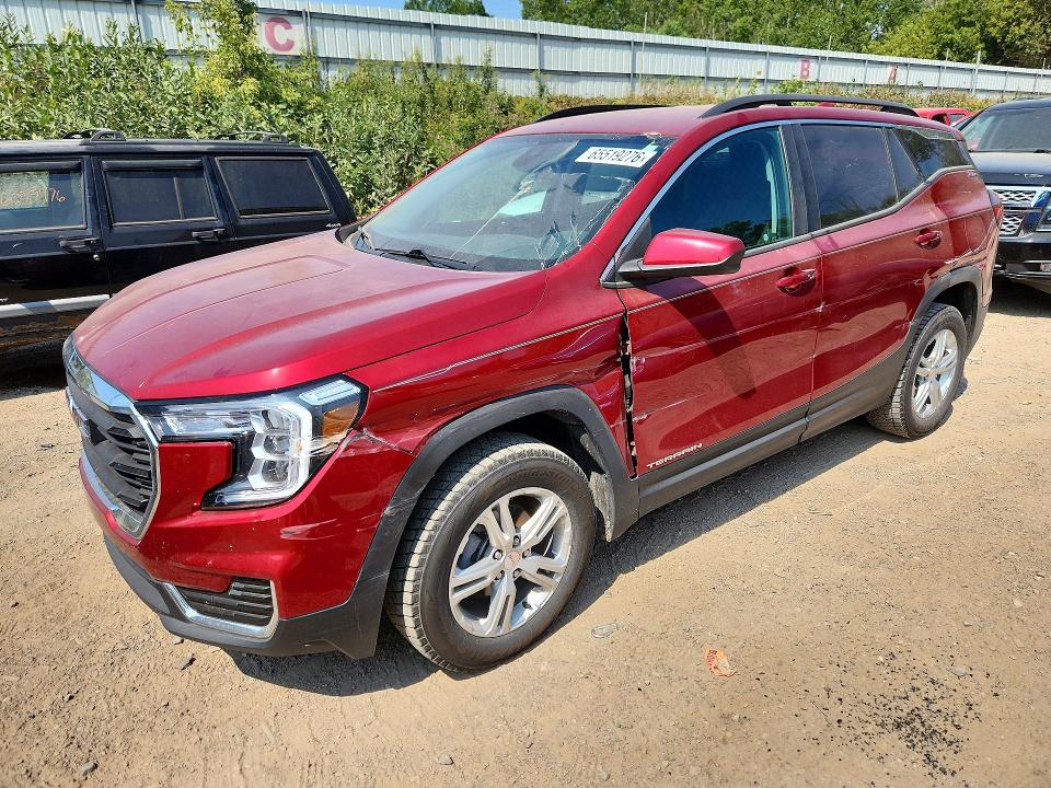 GMC TERRAIN 2022 with VIN 3GKALTEV5NL126225 - Photo from auction