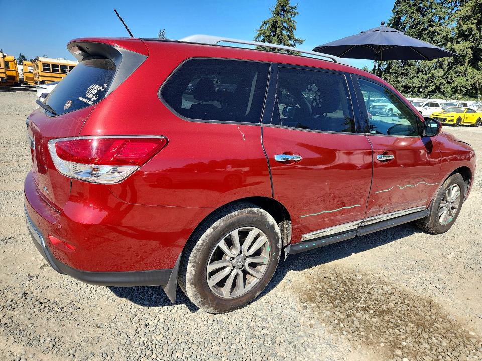 Photo 3 from auction – 2015 NISSAN PATHFINDER with VIN 5N1AR2MN3FC721802