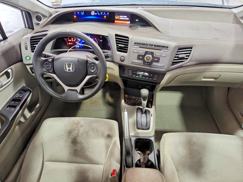 Photo 8 from auction – 2012 HONDA CIVIC with VIN JHMFB4F29CS004396