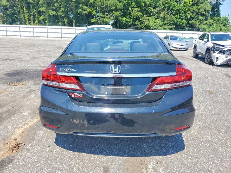 Photo 6 from auction – 2015 HONDA CIVIC with VIN 19XFB2F53FE087539