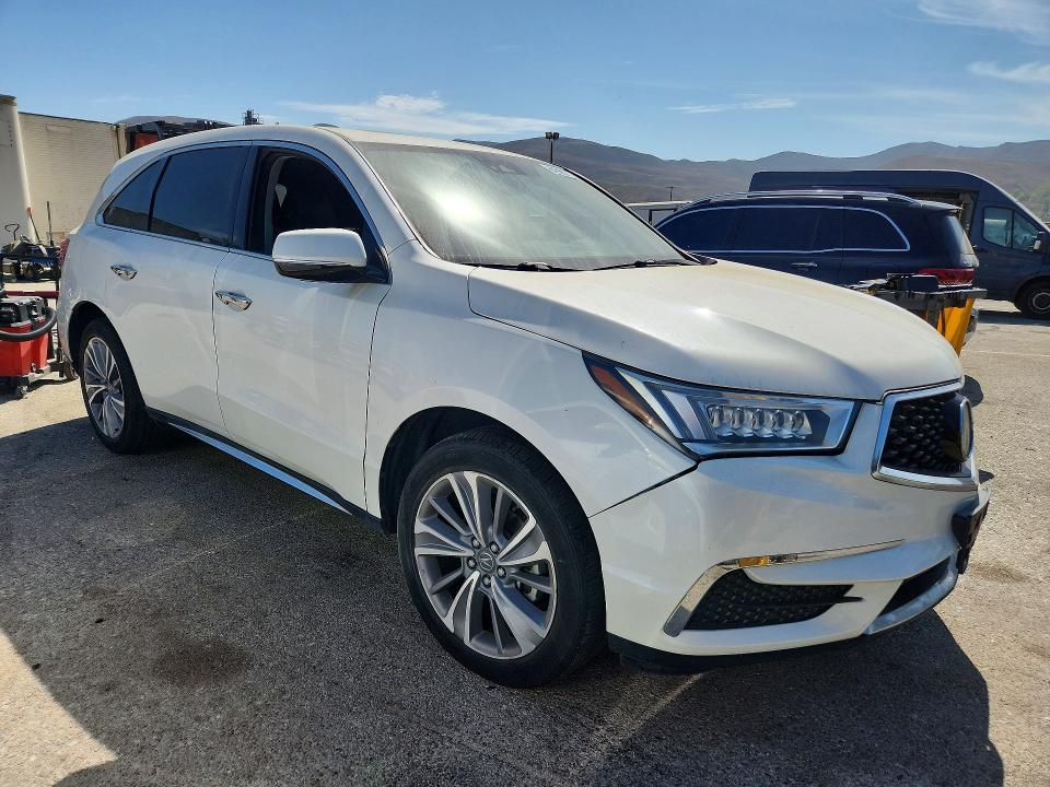 Photo 4 from auction – 2017 ACURA MDX with VIN 5FRYD3H55HB007899