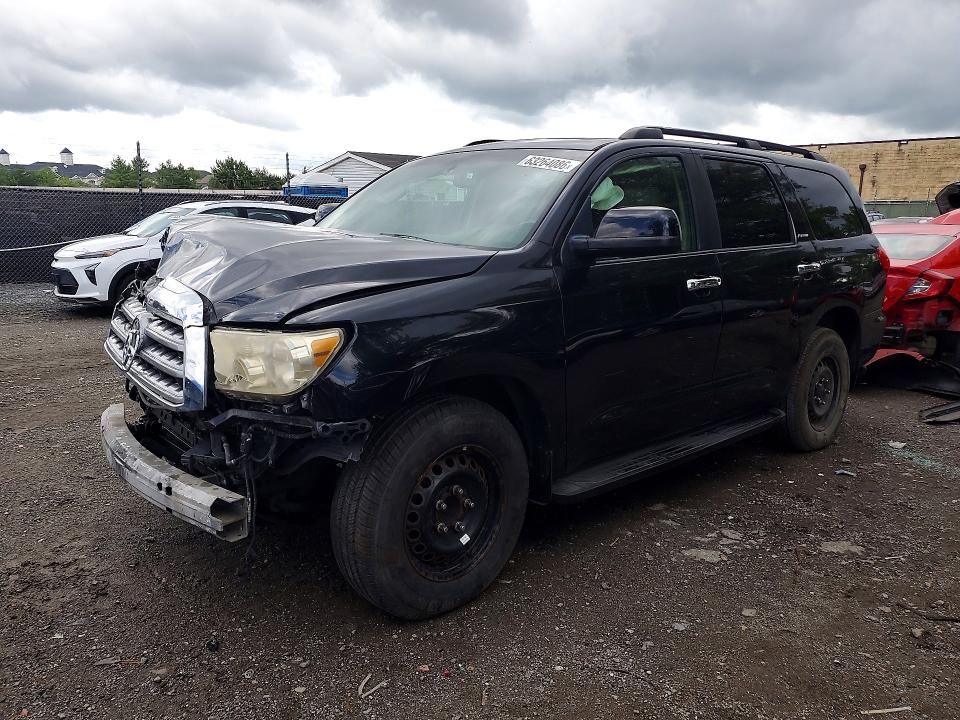 TOYOTA SEQUOIA 2008 with VIN 5TDZY67A28S015268 - Photo from auction