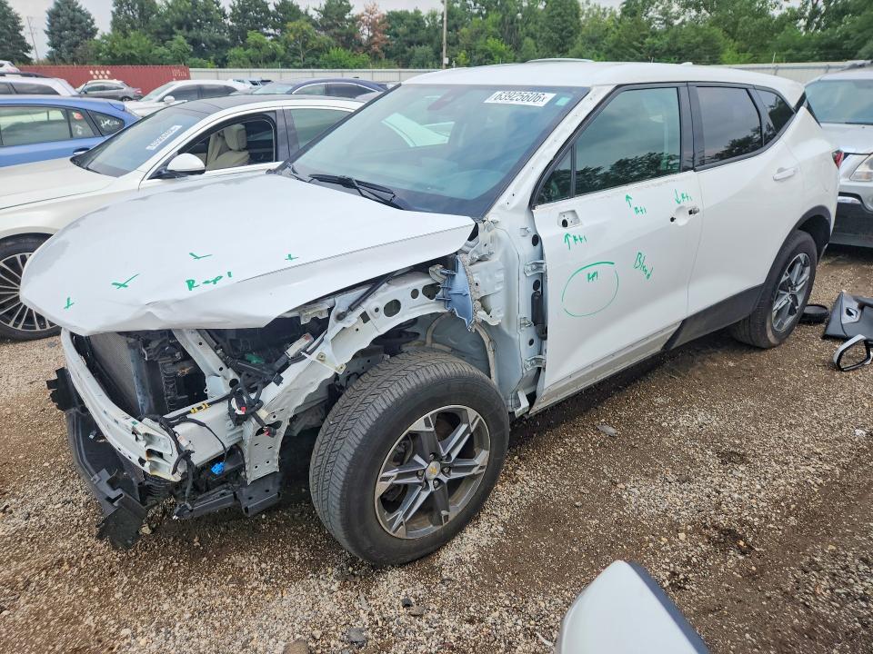 CHEVROLET BLAZER 2023 with VIN 3GNKBHR4XPS213605 - Photo from auction
