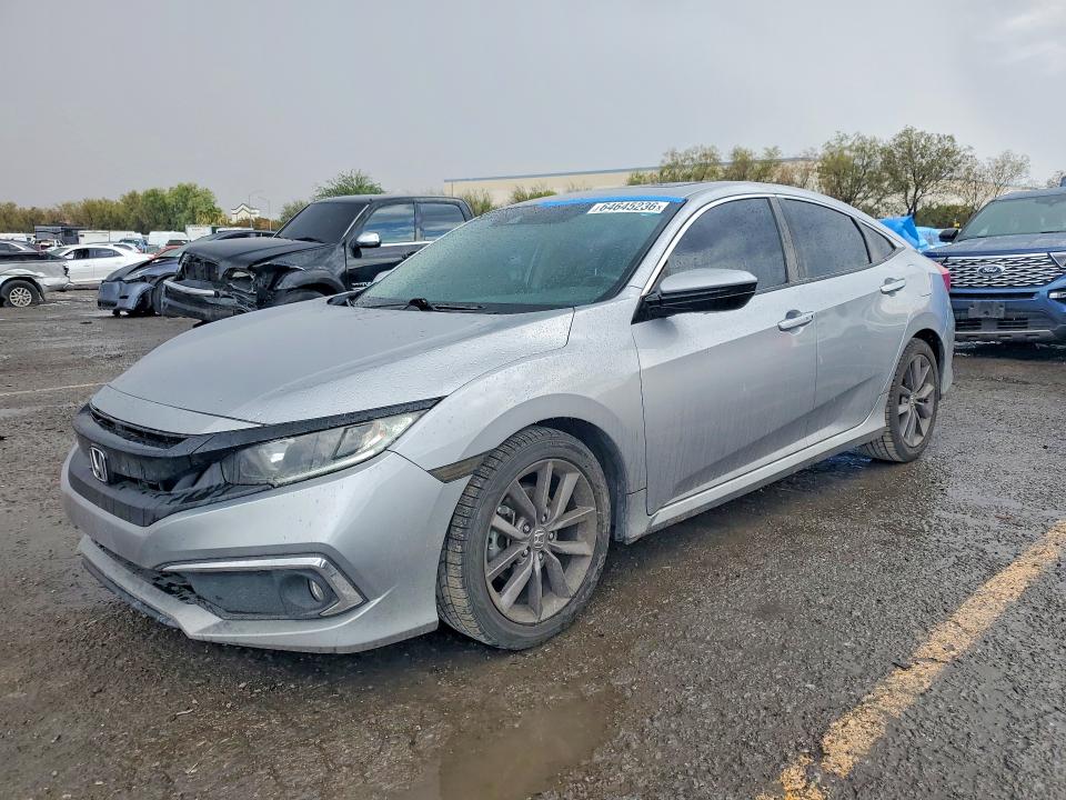 HONDA CIVIC 2021 with VIN 19XFC1F3XME012405 - Photo from auction