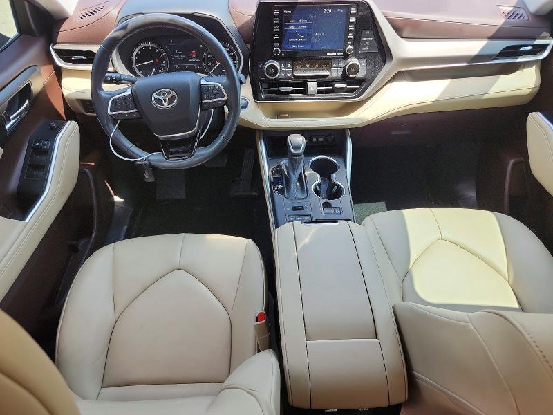 Photo 8 from auction – 2021 TOYOTA HIGHLANDER with VIN 5TDGZRBH3MS089772