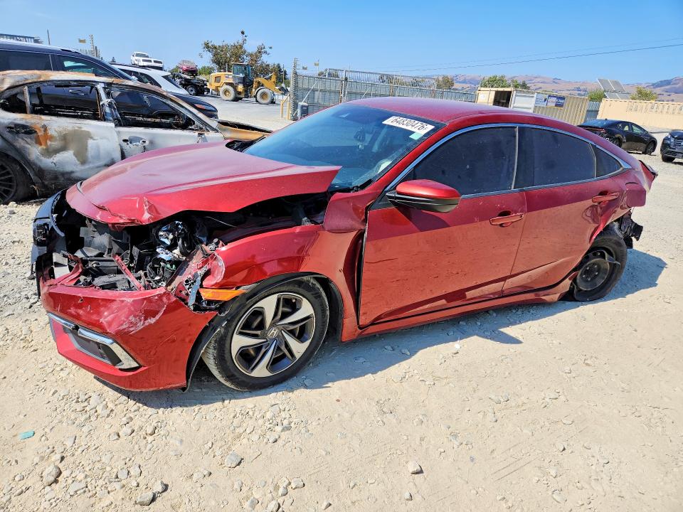 HONDA CIVIC 2019 with VIN 19XFC2F68KE205391 - Photo from auction