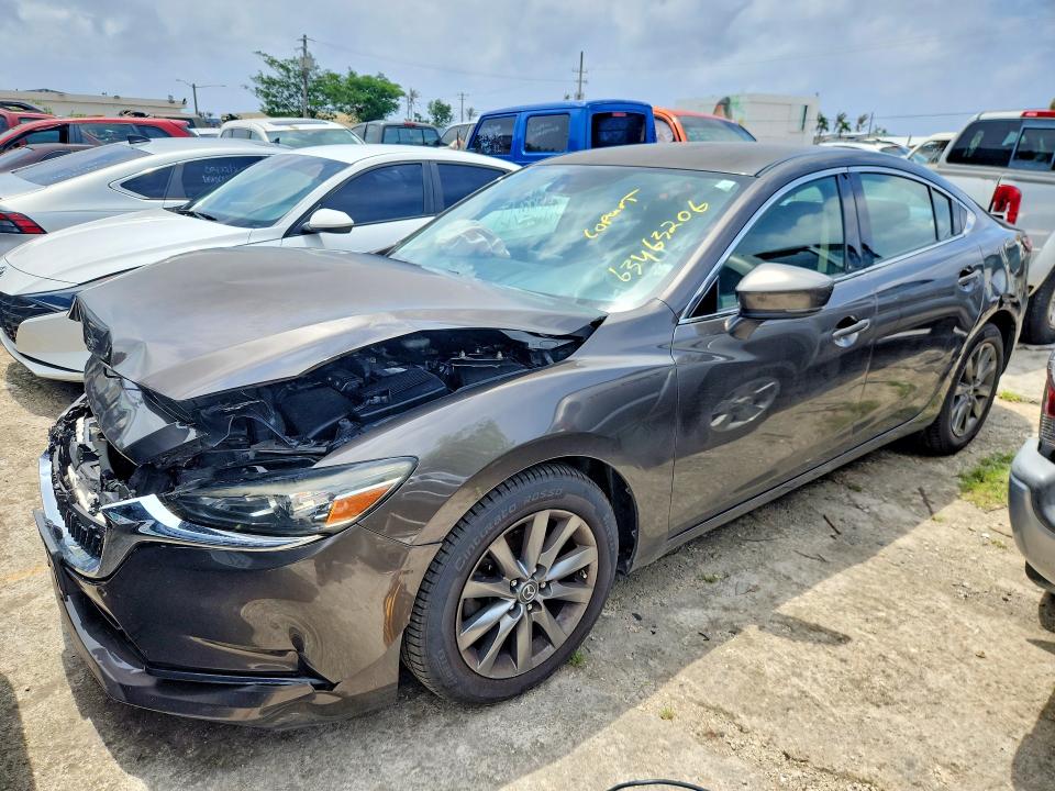 MAZDA 6 2018 with VIN JM1GL1UM7J1316645 - Photo from auction