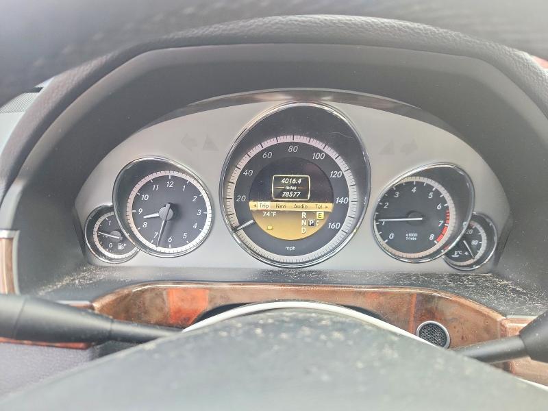 Photo 9 from auction – 2012 MERCEDES-BENZ E with VIN WDDHF8JB5CA596372