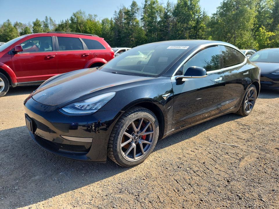 TESLA MODEL 3 2020 with VIN 5YJ3E1EA8LF734042 - Photo from auction