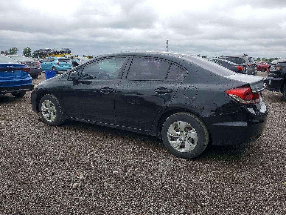 Photo 2 from auction – 2013 HONDA CIVIC with VIN 2HGFB2F52DH036262