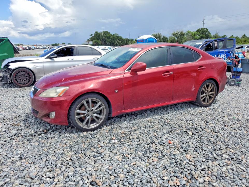 LEXUS IS 2008 with VIN JTHBK262285057045 - Photo from auction