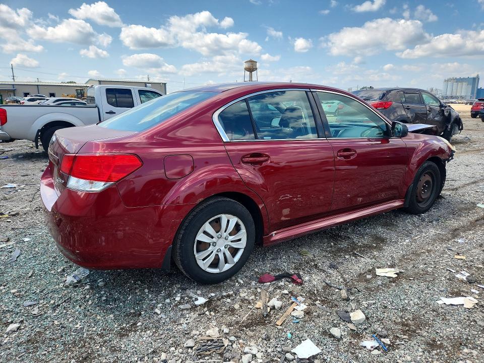Photo 3 from auction – 2011 SUBARU LEGACY with VIN 4S3BMCA69B3246807