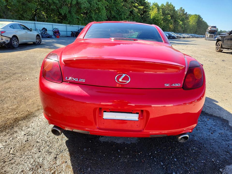 Photo 6 from auction – 2002 LEXUS SC with VIN JTHFN48Y220012052