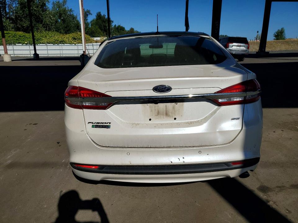 Photo 6 from auction – 2018 FORD FUSION with VIN 3FA6P0PUXJR260900
