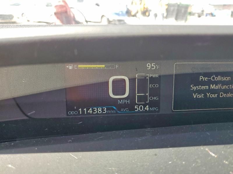 Photo 9 from auction – 2021 TOYOTA PRIUS with VIN JTDKAMFU5M3131291