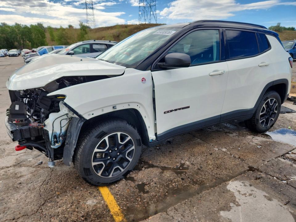 Photo 1 from auction – 2020 JEEP COMPASS with VIN 3C4NJDDB3LT151556