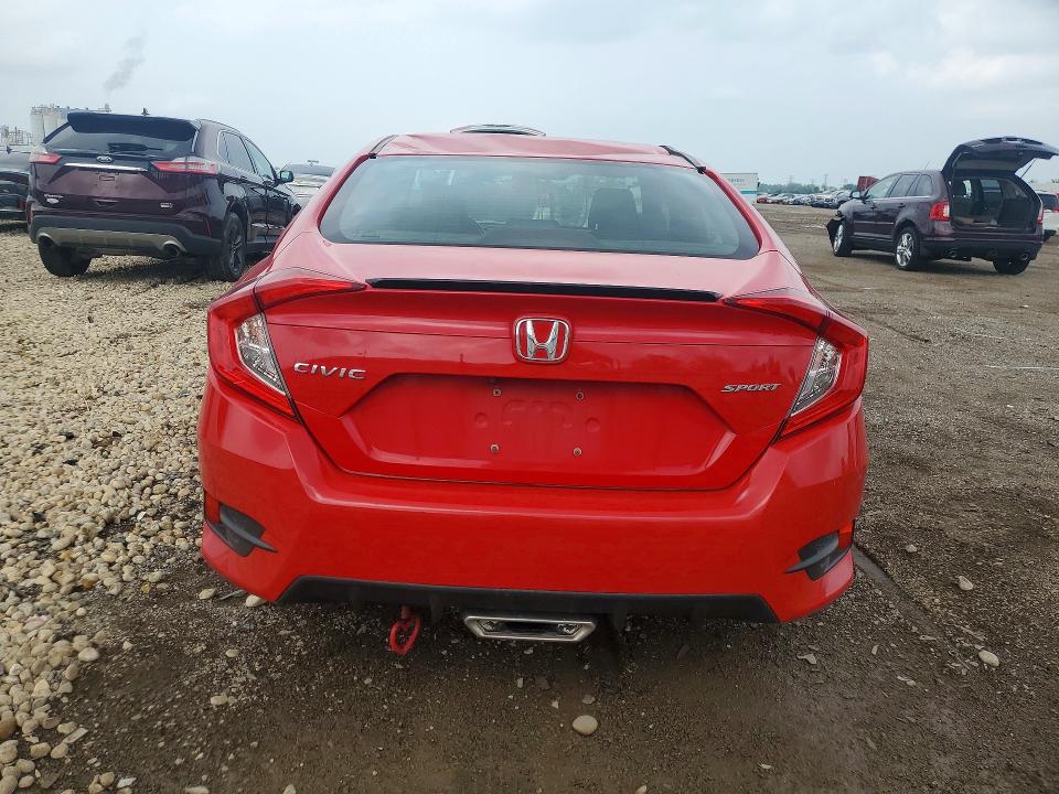 Photo 6 from auction – 2020 HONDA CIVIC with VIN 2HGFC2F88LH533483