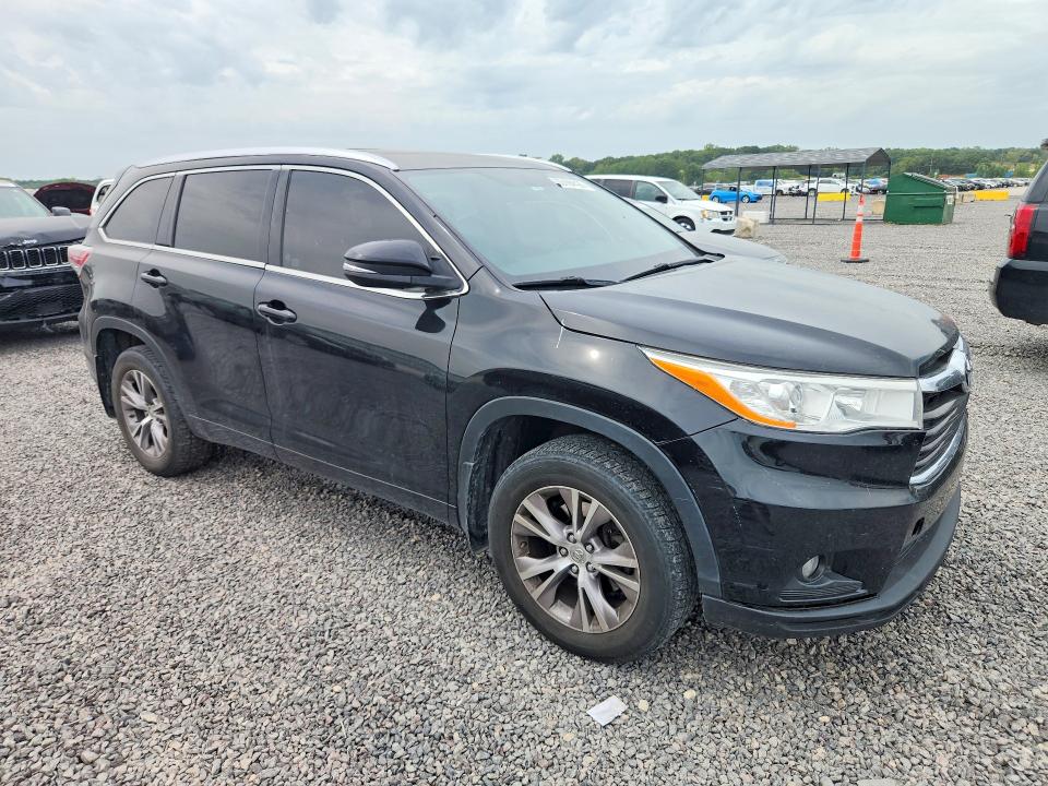 Photo 4 from auction – 2015 TOYOTA HIGHLANDER with VIN 5TDJKRFH8FS148726