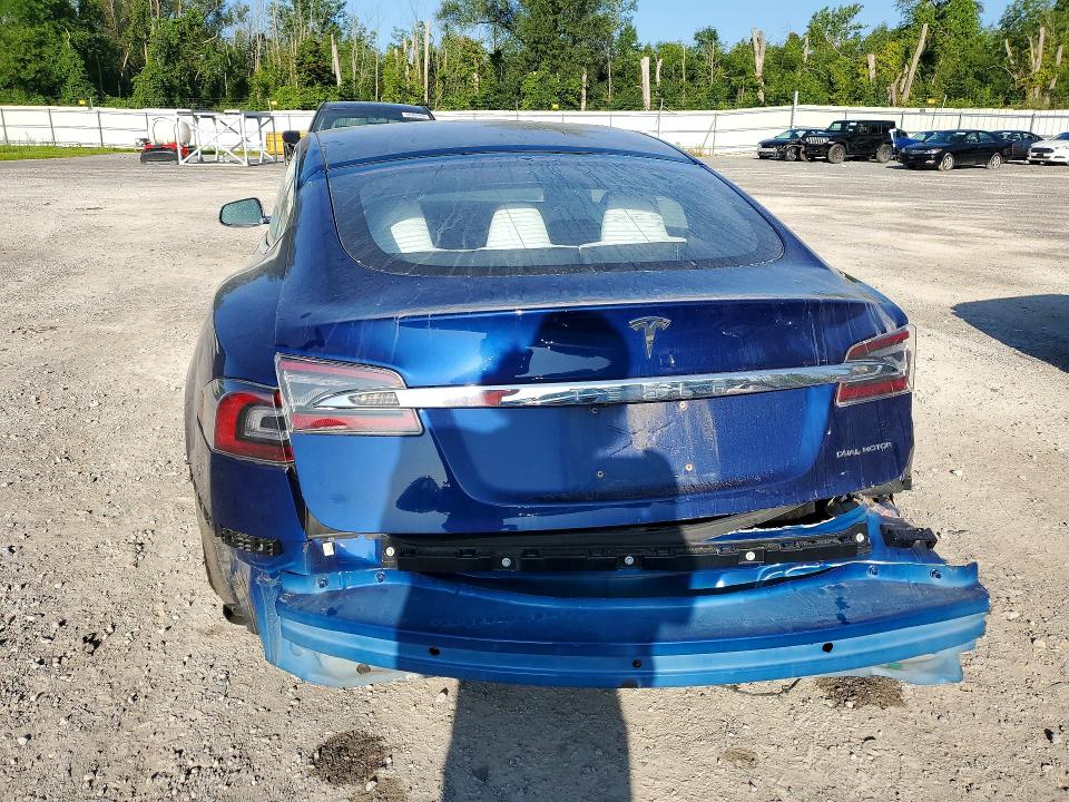 Photo 6 from auction – 2020 TESLA MODEL S with VIN 5YJSA1E27LF390333