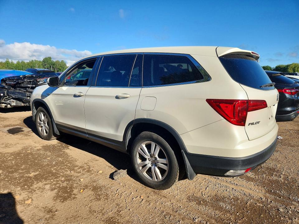 Photo 2 from auction – 2017 HONDA PILOT with VIN 5FNYF6H21HB505410