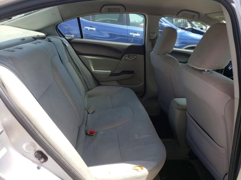 Photo 10 from auction – 2012 HONDA CIVIC with VIN 19XFB2F52CE385849