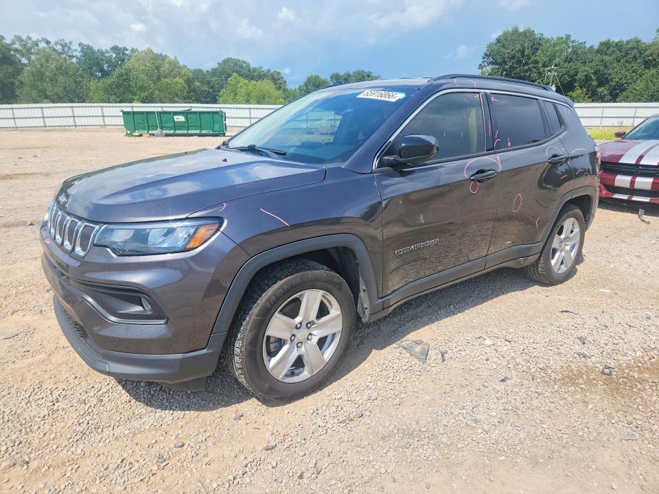Снимка 1 от търг – 2022 JEEP COMPASS с VIN 3C4NJCBB1NT235049