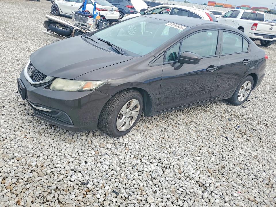 HONDA CIVIC 2014 with VIN 2HGFB2F56EH511218 - Photo from auction