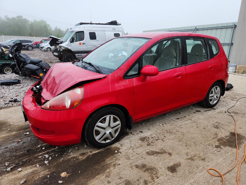 HONDA FIT 2007 with VIN JHMGD38497S056561 - Photo from auction