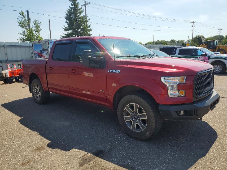 Photo 4 from auction – 2017 FORD F150 with VIN 1FTEW1EP8HKE18287