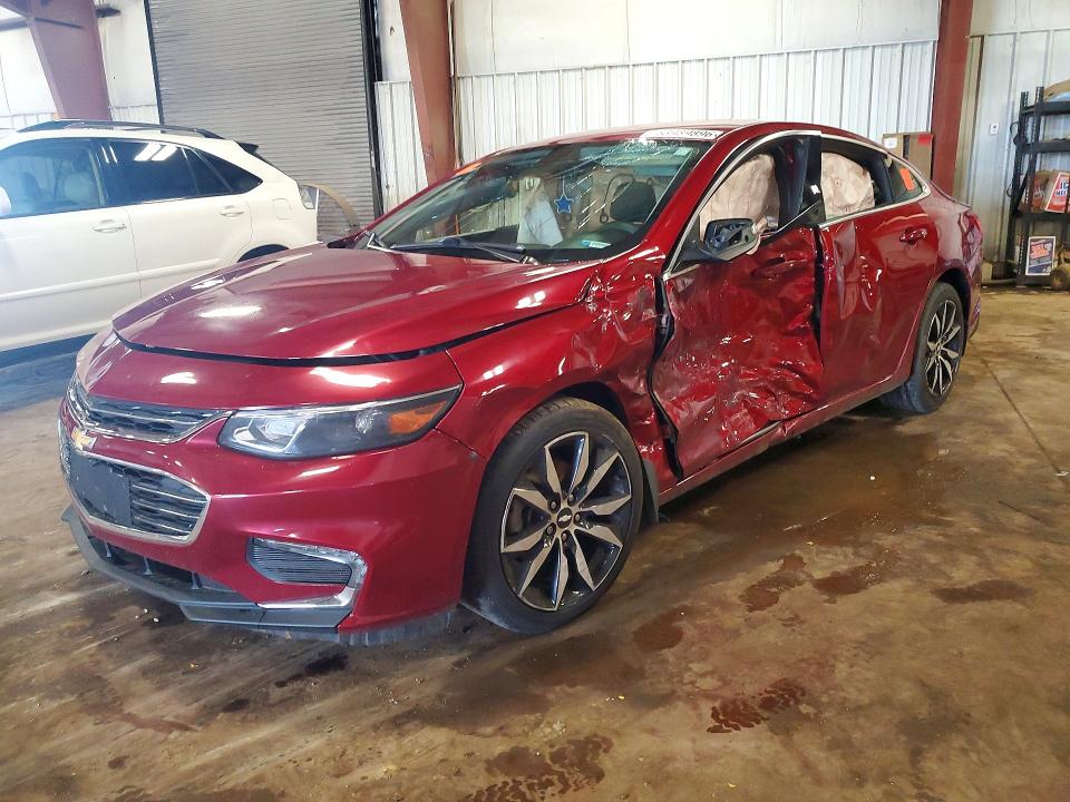 CHEVROLET MALIBU 2018 with VIN 1G1ZD5ST0JF292790 - Photo from auction