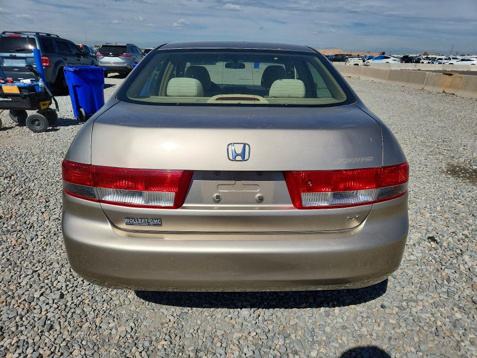 Photo 6 from auction – 2003 HONDA ACCORD with VIN JHMCM56643C013569