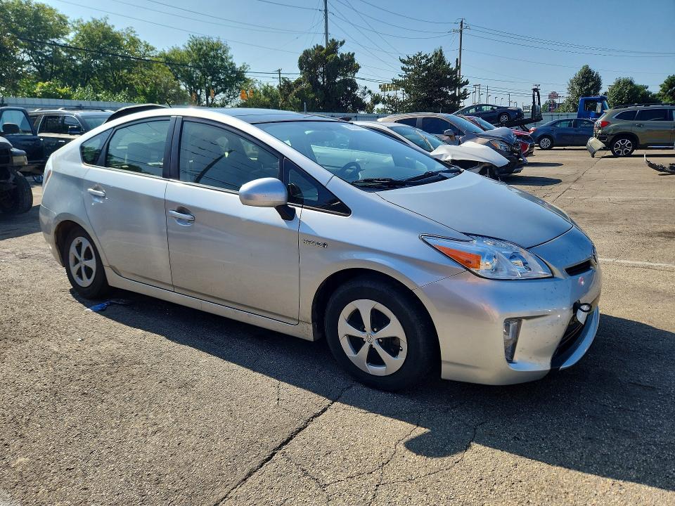 Foto 4 de la subasta – 2012 TOYOTA PRIUS con VIN JTDKN3DU1C5488228