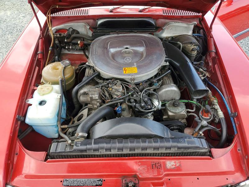 Photo 11 from auction – 1984 MERCEDES-BENZ 380 with VIN WDBBA45A2EA005943