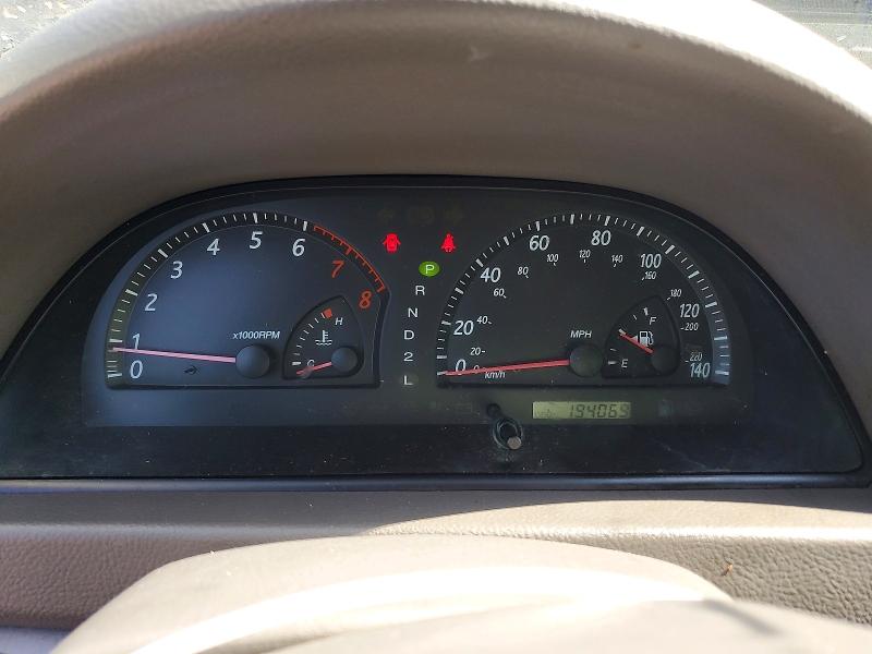 Photo 9 from auction – 2002 TOYOTA CAMRY with VIN JTDBE32KX20012816