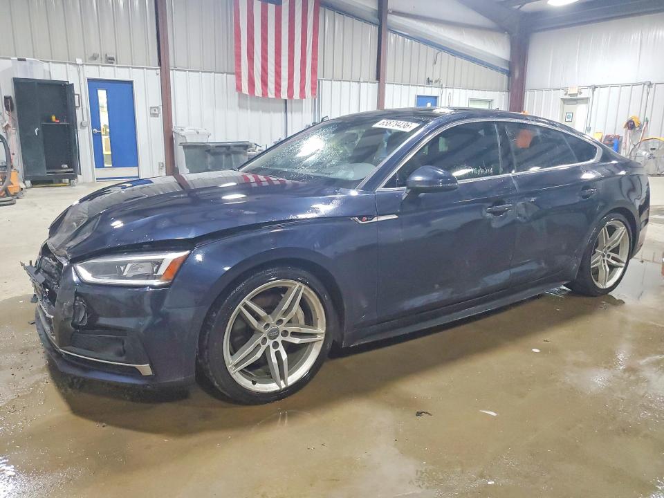 AUDI A5 2018 with VIN WAUFNCF56JA002571 - Photo from auction