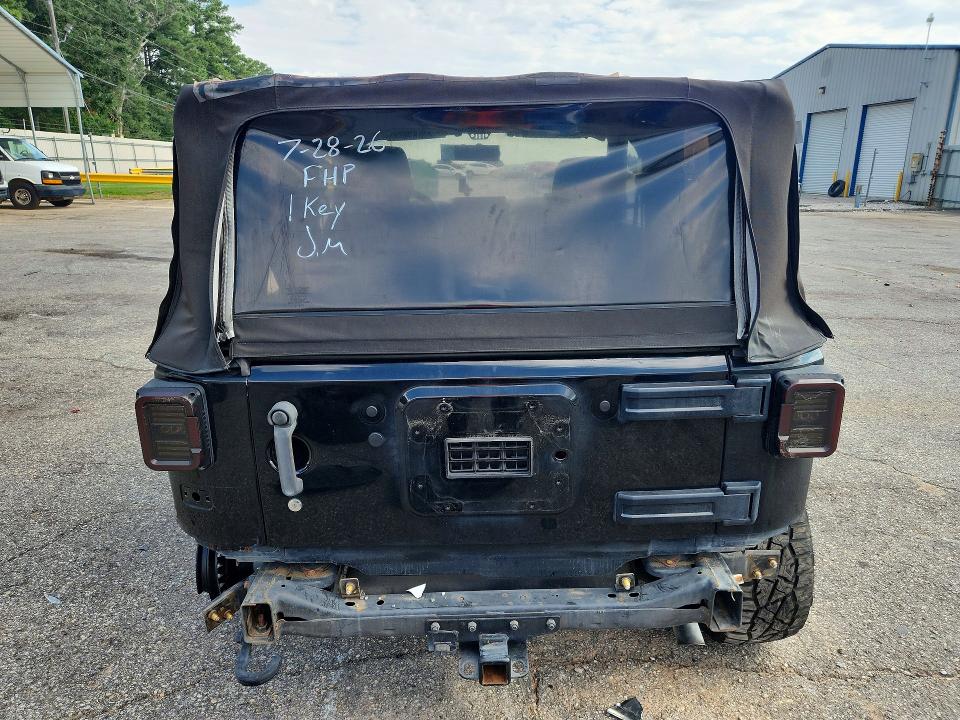 Photo 6 from auction – 2012 JEEP WRANGLER with VIN 1C4AJWAG1CL110736