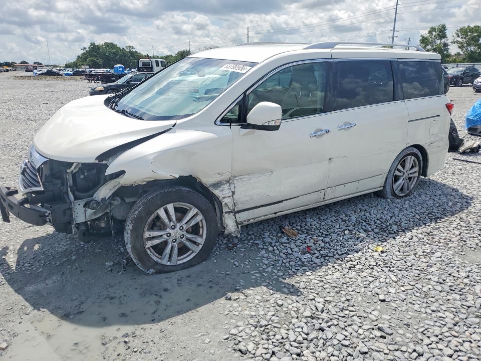 NISSAN QUEST 2011 with VIN JN8AE2KP1B9005996 - Photo from auction