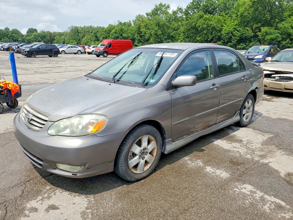 TOYOTA COROLLA 2003 with VIN 1NXBR32EX3Z061387 - Photo from auction