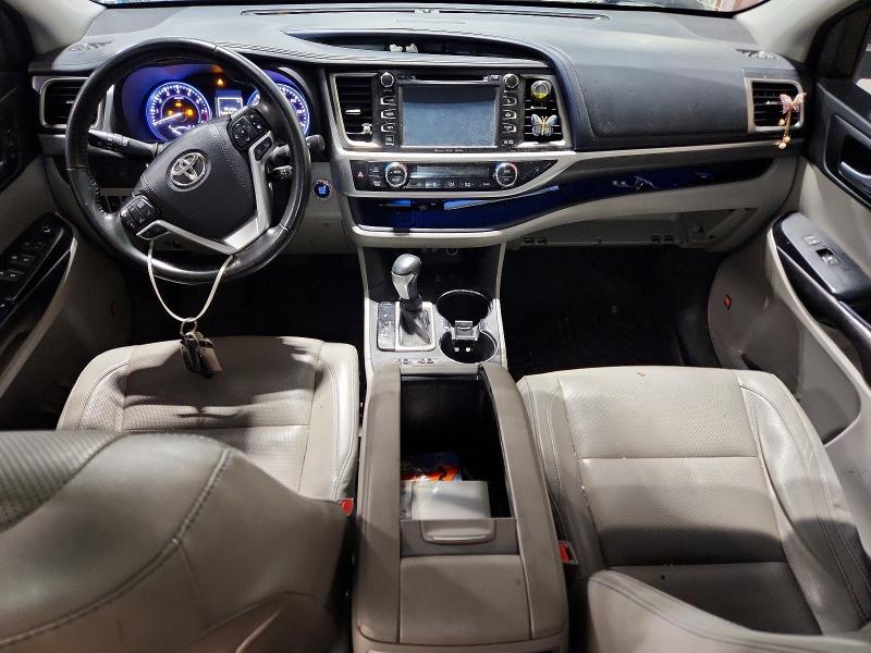Photo 8 from auction – 2017 TOYOTA HIGHLANDER with VIN 5TDDZRFH8HS359811